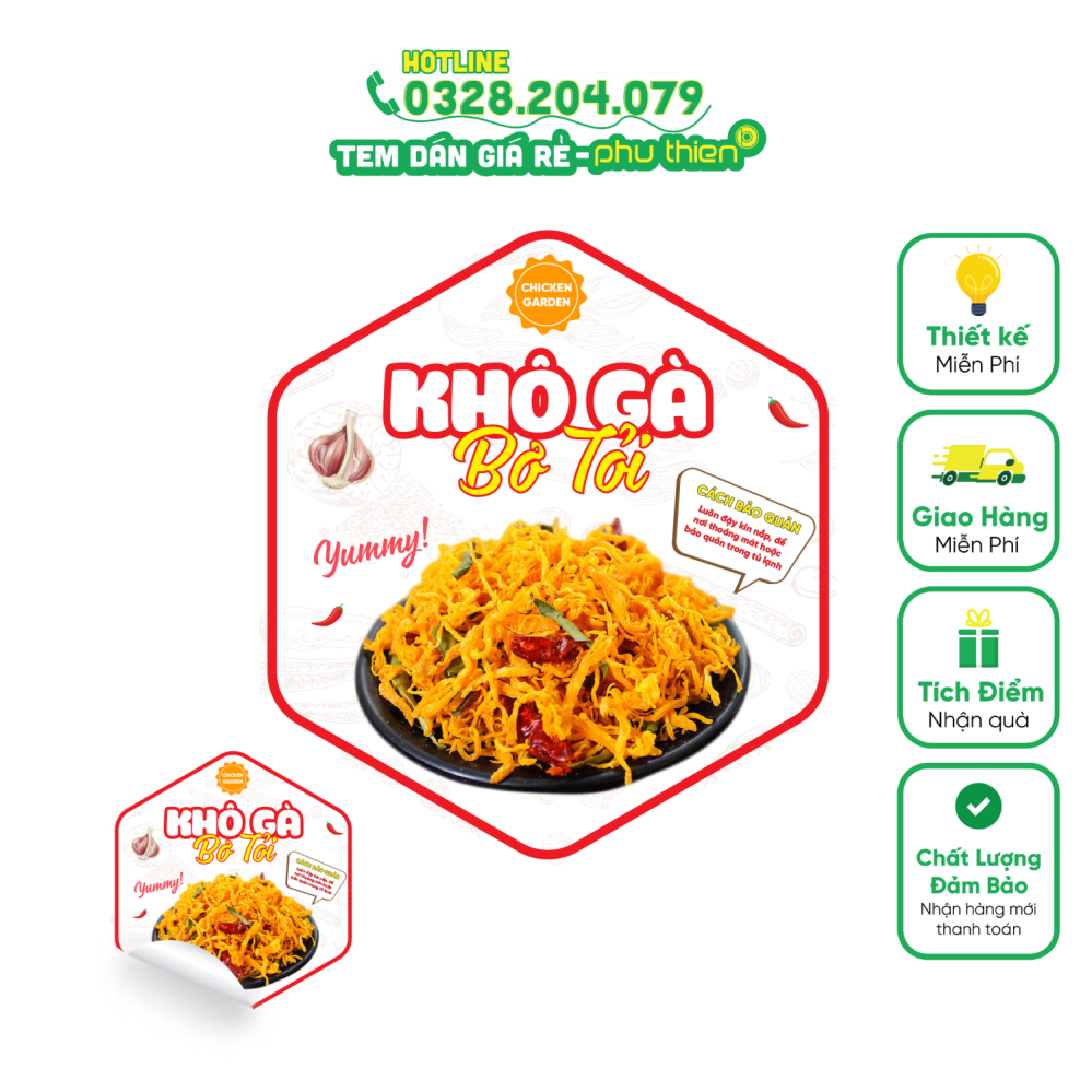 Tem Đồ Khô - Mẫu 03