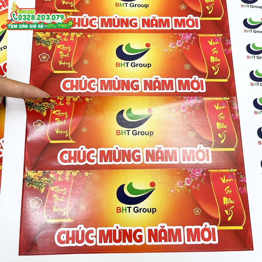 In tem nhãn logo đẹp tại Nha Trang 