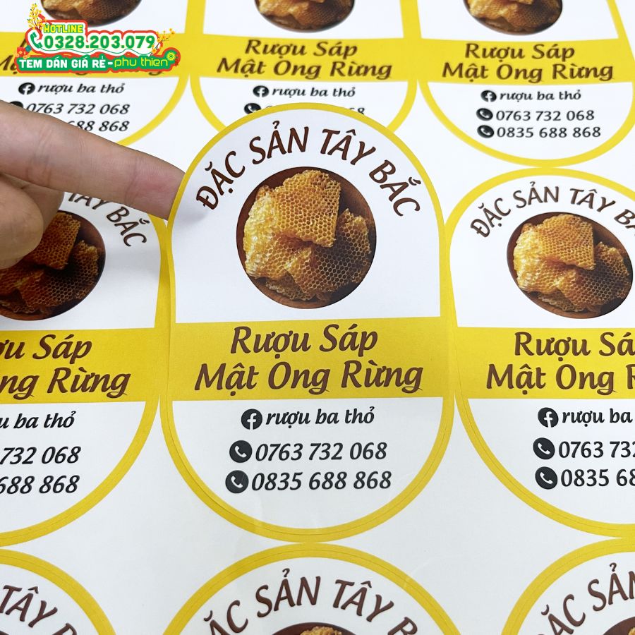 In tem nhãn logo đẹp tại Nha Trang 